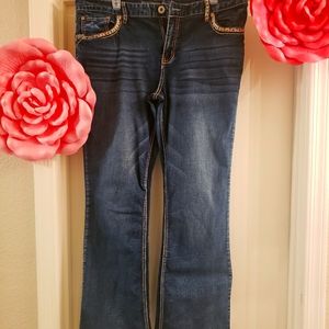 Western bootcut jeans. Size 16
